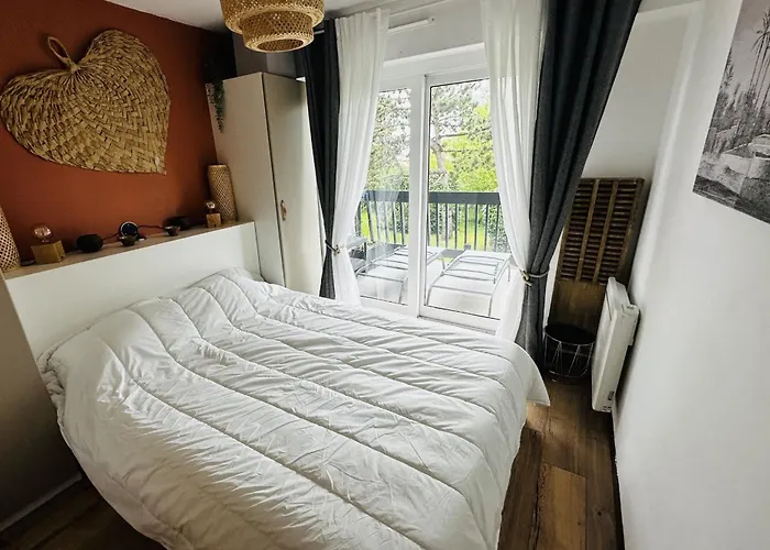 Daire Lovely T2 With Garden By The Sea Camiers